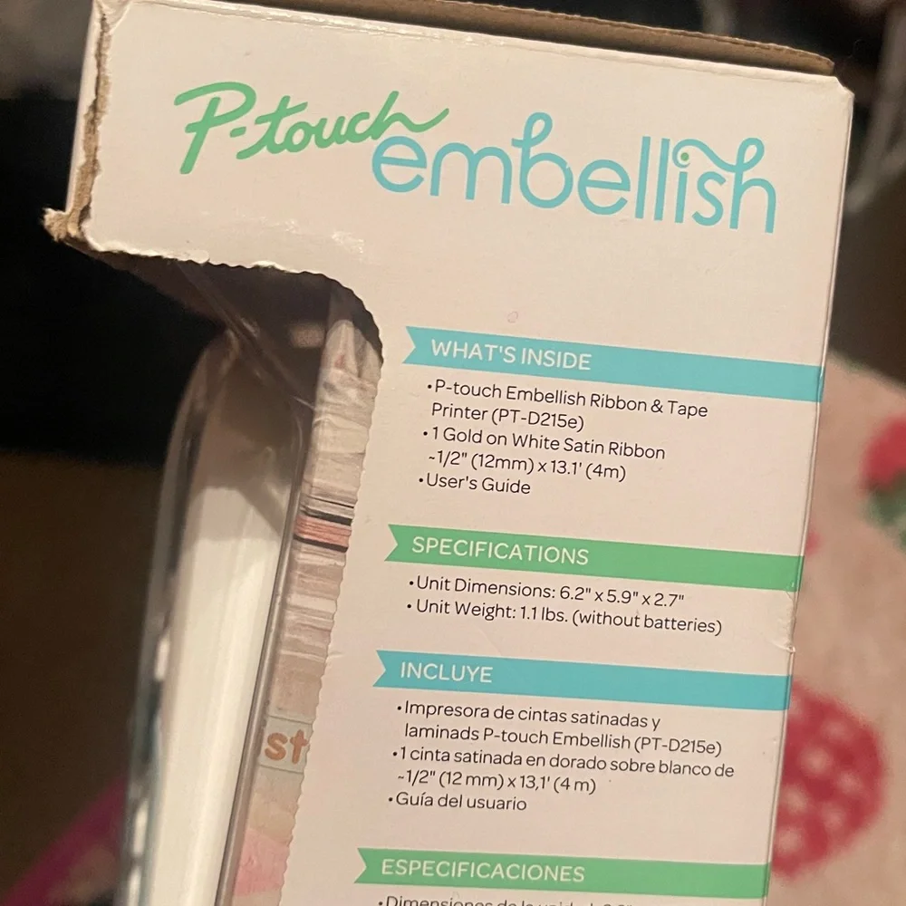 Brother P-touch Embellish Label Printer
